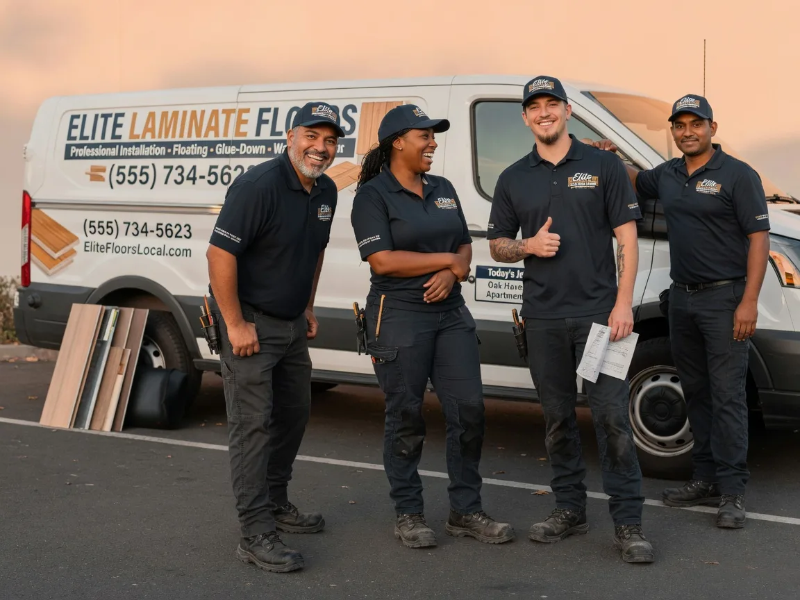 Laminate flooring installation company in Bigfoot, TX